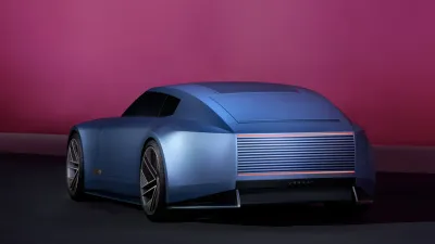 Foto da traseira do novo Jaguar Type 00